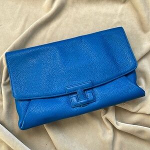 Tory Burch blue crossbody or clutch